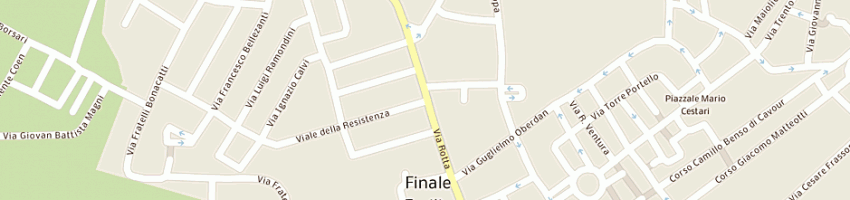 Mappa della impresa scuole statali scuole medie - scuola media statale c frassoni a FINALE EMILIA