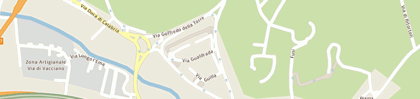 Mappa della impresa la villa carlo a FIRENZE