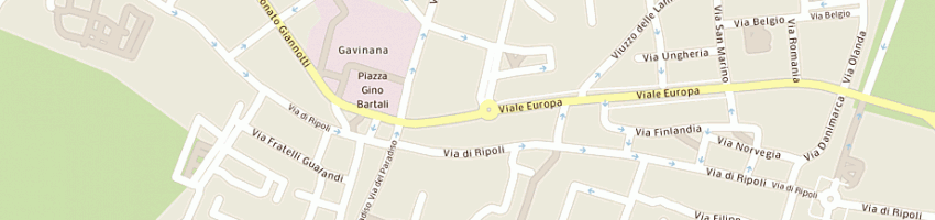 Mappa della impresa moroel sas a FIRENZE