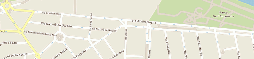 Mappa della impresa muse di migliore samanta a FIRENZE