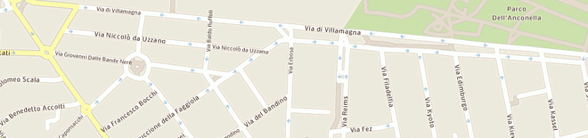 Mappa della impresa mazzei andrea a FIRENZE