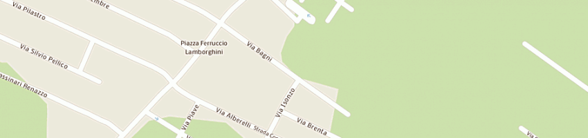 Mappa della impresa borghi villiam a CENTO