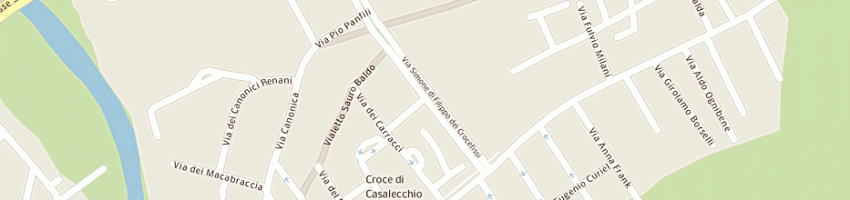 Mappa della impresa delucca ugo a CASALECCHIO DI RENO