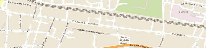 Mappa della impresa meli roberto a FIRENZE