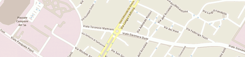 Mappa della impresa top - service (sas) a FIRENZE