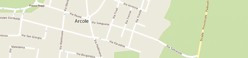 Mappa della impresa centro raccolta asparago d'oro arcole soc coop a ARCOLE