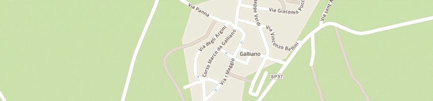 Mappa della impresa il fornaio di galliano di ulivi david e cicchetti matilde snc a BARBERINO DI MUGELLO