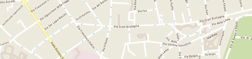 Mappa della impresa piccioli giacomo a FIRENZE