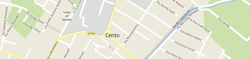 Mappa della impresa edilprofessional di antonio scuro a CENTO