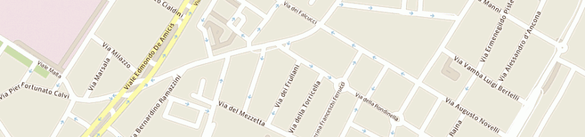 Mappa della impresa autocarrozzeria due t car lifting service di tiziano trallori a FIRENZE