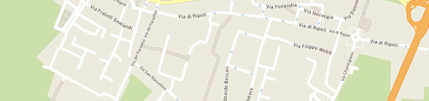 Mappa della impresa baldini angelo a FIRENZE