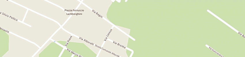 Mappa della impresa barbieri paolo a CENTO