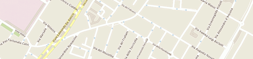 Mappa della impresa farmacia rossini a FIRENZE