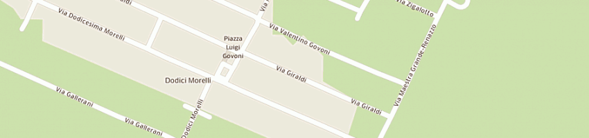 Mappa della impresa corticelli mangimi (srl) a CENTO