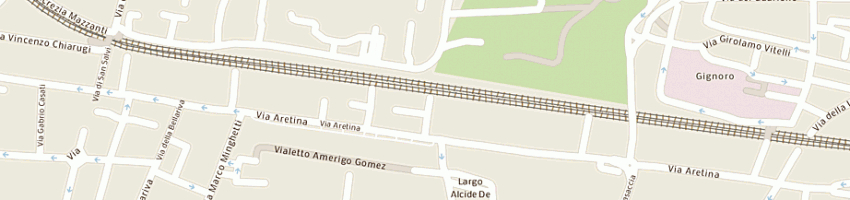 Mappa della impresa mechini srl a FIRENZE