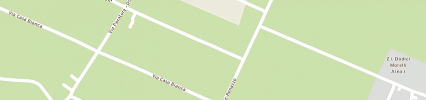 Mappa della impresa borgatti felice a CENTO