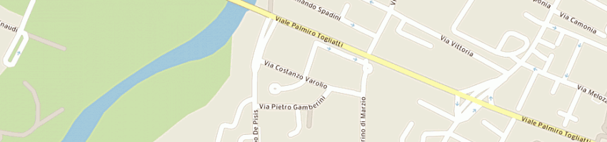 Mappa della impresa cesari roberto e calori juri e c snc a BOLOGNA