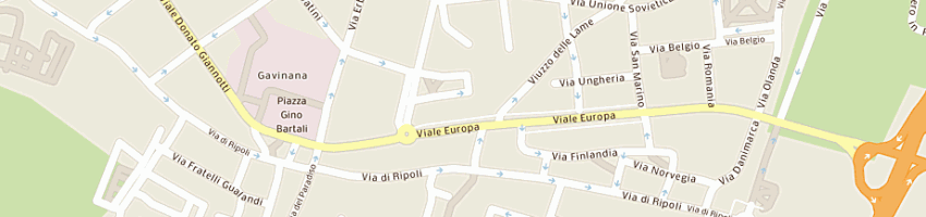 Mappa della impresa gualtieri center (snc) a FIRENZE
