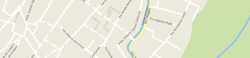 Mappa della impresa zamboni e ferraresi a FERRARA