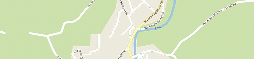 Mappa della impresa fl di giuliano landi e c sas a BAGNO A RIPOLI