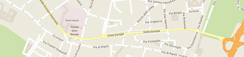 Mappa della impresa immobiliare europea srl a FIRENZE
