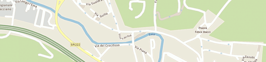 Mappa della impresa amici del museo del ciclismo gino bartali a FIRENZE
