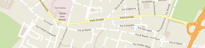 Mappa della impresa net services srl a FIRENZE