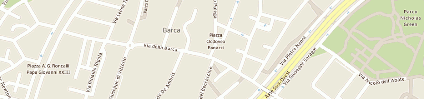 Mappa della impresa gamberini fausto a BOLOGNA