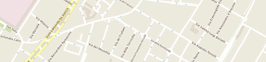 Mappa della impresa pasticceria rosati sas a FIRENZE