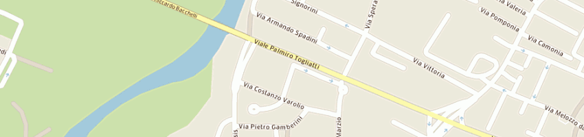 Mappa della impresa cremonini nerio (snc) a BOLOGNA