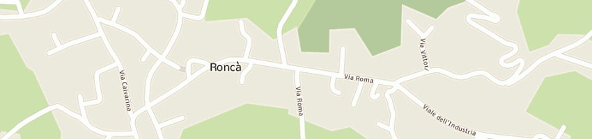 Mappa della impresa frizzo bruno e figli a RONCA 