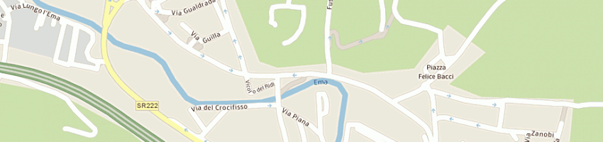 Mappa della impresa casa del popolo l'unione a FIRENZE