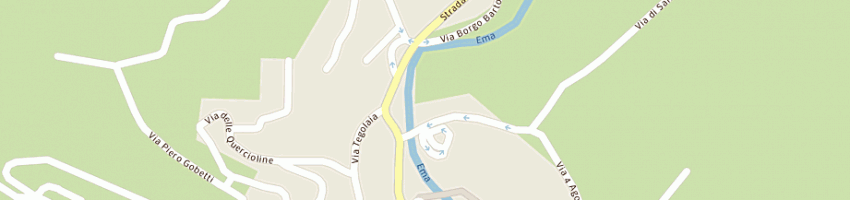 Mappa della impresa associazione sportiva dilettantistica albor grassina a BAGNO A RIPOLI