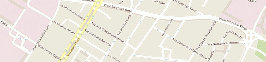 Mappa della impresa gavilli emilio eco snc a FIRENZE