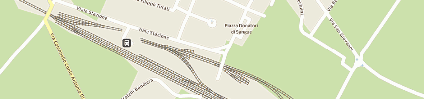 Mappa della impresa luppi donato a SERMIDE