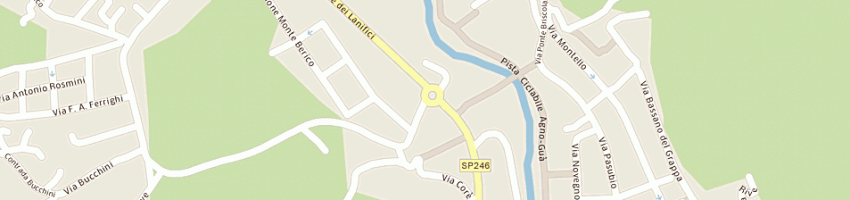 Mappa della impresa se w di rossato walter e c a VALDAGNO