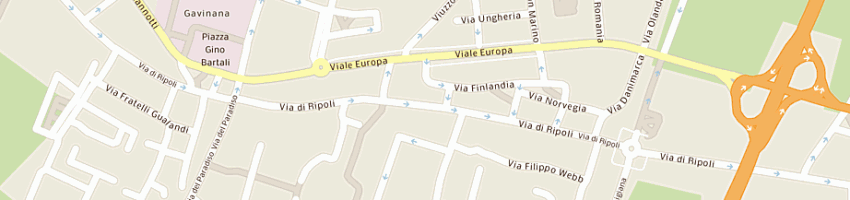 Mappa della impresa la filastrocca moda bimbo a FIRENZE