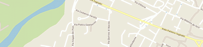 Mappa della impresa piovani claudio a BOLOGNA