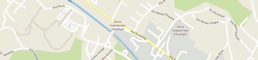 Mappa della impresa conceria lino repele e c (sas) a CHIAMPO