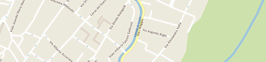 Mappa della impresa tosi giancarlo a CENTO