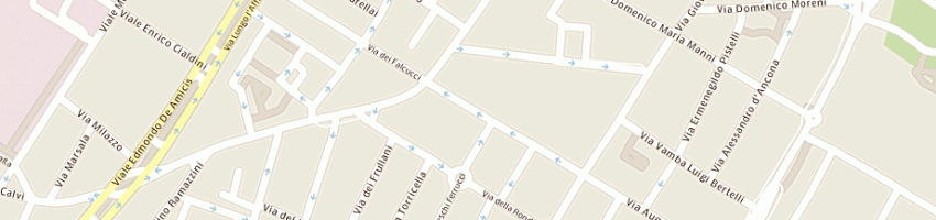 Mappa della impresa link di baccani marco a FIRENZE