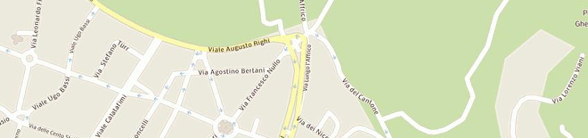 Mappa della impresa garage ostello sas di daniele meiattini e c a FIRENZE