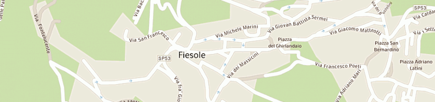 Mappa della impresa l'orto delle meraviglie di fatetti serena e celli carla snc a FIESOLE