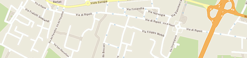 Mappa della impresa taddei duilio a FIRENZE