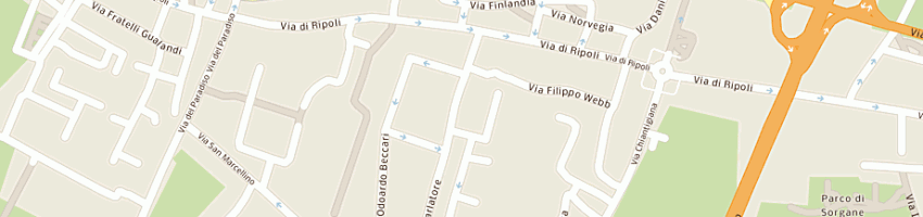 Mappa della impresa galli giovanni a FIRENZE
