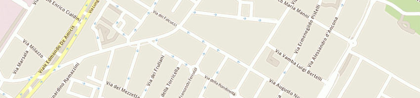 Mappa della impresa cames a FIRENZE