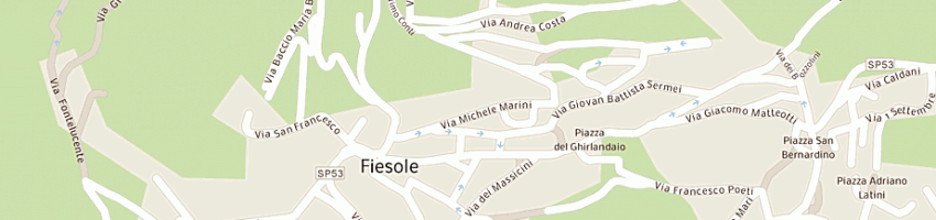Mappa della impresa misericordia di fiesole a FIESOLE