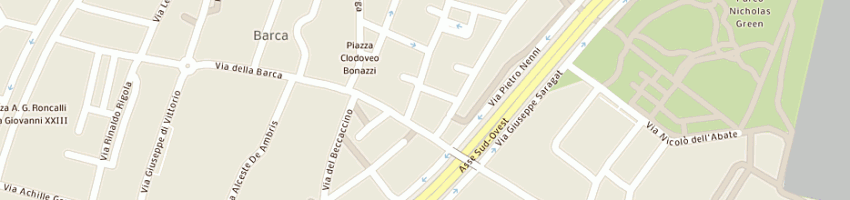 Mappa della impresa ferri carlo a BOLOGNA