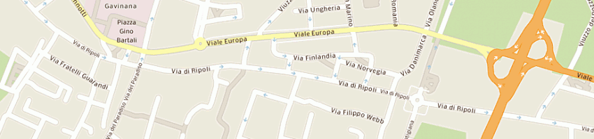 Mappa della impresa amico pane snc a FIRENZE