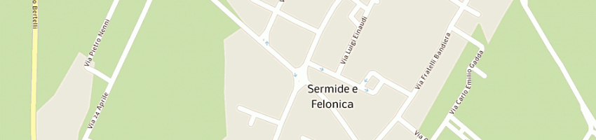 Mappa della impresa scuola materna statale a SERMIDE